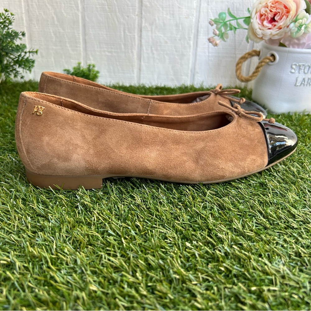 Paul Green ballerinas brown suede/black
patent size UK 6 US 8.5 New - Picture 10 of 16